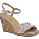 Jack Rogers  Vale Ankle Buckle Espadrille Wedge Heels Sandals 11 Photo 0