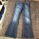 AG Adriano Goldschmied  The Club Flared Jeans Womens 28R Western Stretch Denim Photo 0