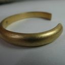 Madewell  Gold Tone Cuff Bracelet Curved Edges Minimalistic Minimalist Rounded Photo 4