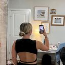 ZARA Black Crop Top Photo 1