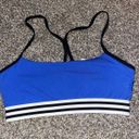 Adidas  Cobalt Blue Skinny Strap Sports Bra Photo 0