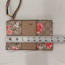 Nine West  Begonia Floral Logo Wristlet Photo 2