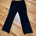 The Loft  Julie Women's Black Dress Pants Straight Leg Cotton Blend Size 10  Photo 5