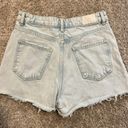 ZARA high waist Denim cut off jeans shorts Photo 1