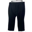 Lane Bryant  Madison trouser Pants Black size 26 Long Black Photo 2