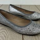 Style & Co . Angelynn Flats Glitter Gem Sparkle Flats 9.5 Pewter/Silver $50 Photo 0