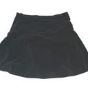 Athleta Everyday Tennis Skort Black Stretch Casual Active Skirt Golf Lined Sz 8 Photo 2