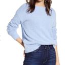 Treasure & Bond NWT  Blue Fuzzy Crewneck Sweater Photo 0