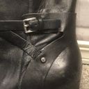 Ralph Lauren size 8.5 black heel ankle boots Photo 3