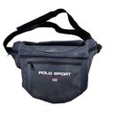 Polo Vintage 90s  Sport Ralph Lauren Gray Nylon Fanny Pack Photo 3