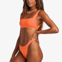 Billabong Lined Up Orange Bikini Set Photo 0