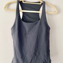 Lululemon Black Square Neck Tank Top Photo 0