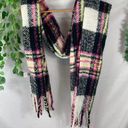 BP NWT  Plaid fringe knit soft scarf Photo 0