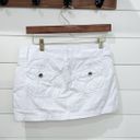 No Boundaries NWT  Y2K Style White Thin Mini Skirt Low Rise Junior’s Size 5 Photo 1