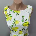 Kate Spade  Thalia Peplum Bow Top Lemons 4 Spring Shirt Photo 3