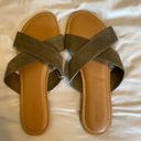 Old Navy Olive Green Sandals Photo 0