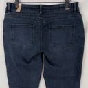 prAna New  Buxton Mid Rise Slim Boyfriend Jeans Stretch Denim Deep Blue Size 10 Photo 10