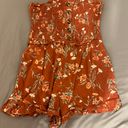 American Eagle Floral Romper Photo 2