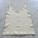 Anthropologie  Seamless Shaping Tank in Off White Size Large NWOT Photo 0