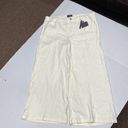 NYDJ  Womens Linen Cropped Wide Leg Pants size 10 NWT (b17) Photo 3