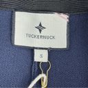 Tuckernuck  Compression Knit Ashford Pants Navy Blue Small Crop Pull On Photo 5