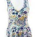 Modcloth Womens Size Small sleeveless floral peplum tank Top Photo 1