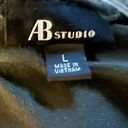 AB Studio Faux Two Piece Blouse Photo 4