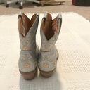 Dingo  Primrose floral embroidery silver western snip toe boots SHELF 8035 Photo 7