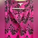 Candie's Candie’s Floral Chiffon Top/Blouse - (EUC) Medium Photo 2