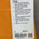 Lululemon Pace Rival Skirt Orange Size 0 Photo 2