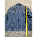 Hudson Jeans Hudson Womens Denim Jean Trucker Jacket Blue Minimalist‎ NEW Large Photo 5