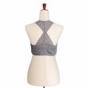 Felina  Stretch Lace Bralette Dark Gray Racerback Women’s Size Large Lounge Layer Photo 1