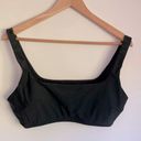 Aerie | Black Scoop Neck Bikini Top sz XL Photo 3