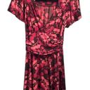 London Times  Pink Floral Maxi Dress Size 6 Photo 0