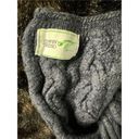 Krass&co Original Aran  Women’s Winter Scarf 100% Merino Wool Dark Blue Cable Knit Photo 1