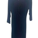 Chico's Travelers by  black faux wrap dress size 1 Photo 0