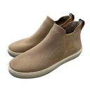 Rothy's Rothy’s Chelsea Ankle Boots in Camel Tan Knit Washable Pull On Shoes Size 8.5 Photo 1