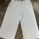 Liz Claiborne  Dress Pants Pleated Wide-Leg Womens Sz 16W White Stretch Waist Tie Photo 1