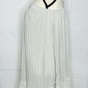 Victoria's Secret  Angels Sz S/M Gray Sheer Babydoll Pleated Chiffon Nightie Photo 5