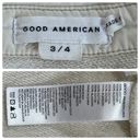 Good American  Fleece Shacket 100% Cotton Bone Cream Ivory Curvy Plus Size 3/4 Photo 8