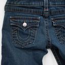 True Religion  Joey Low Rise Flare Jeans In Dark‎ Wash Muddy Waters Size 29 Photo 9