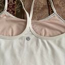 Lululemon Power Y Tank Everlux *Asia Fit White  Photo 11