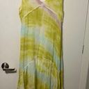 Young Fabulous and Broke  YFB Raquel Tie Dye Maxi Dress in Zest Ripple Wash Sz S Photo 2