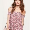 Rebecca Minkoff NWT  Pia Cold-Shoulder Floral Top, Multi Pattern/Pink Photo 1