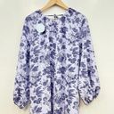 Hill House  The Simone Dress in Lilac Tonal Floral size Large NWT Photo 7