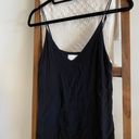 Aritzia Wilfred from  black spaghetti strap classic V neck mini dress Photo 1
