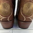 Shyanne  Women’s Western Floral Embroidered Leather Cowgirl Boots Size 7 Photo 3