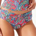 Tommy Bahama  Paisley Keys Twist Band High Waist Bikini Bottom Small NWT Photo 0