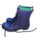 Ralph Lauren Lauren by  women’s lace up juniors rain boots size 5 Photo 0