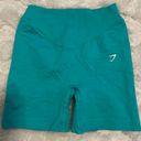 Gymshark Teal Sweat Seamless Shorts Photo 0